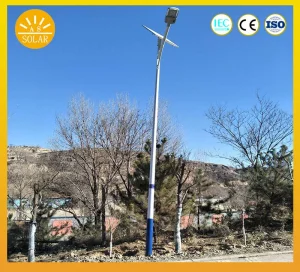 China Cheap Price All in Two Solar Street Lights with Inside Lithium Battery