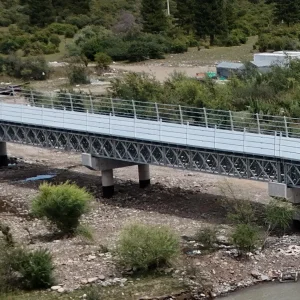 Modern Design Temporary Pedestrian Steel Structure Bailey Bridge for Construction