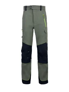 Men's Industrial Work Cargo Pants Reinforced Knee Multi Functional Trousers