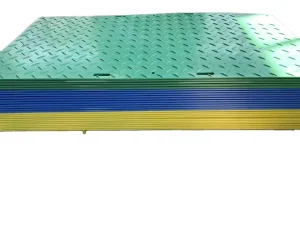 Matriz de Protección de Suelo Reutilizable de Alta Resistencia HDPE Antideslizante Camino Temporal para Uso en Eventos y Construcción