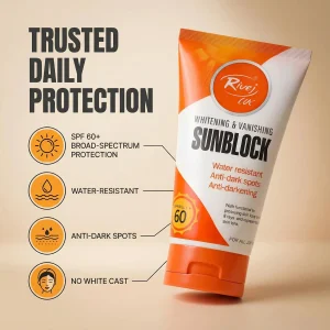 Wholesale Skincare Products Water-Resistant Face UV Protection Sun Cream SPF60 Whitening Sunscreen