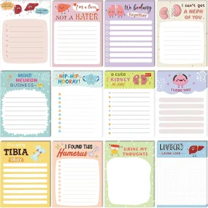 Custom Nurses Notebook and Sticky Notes