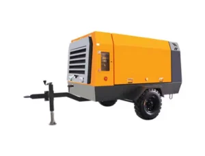 ODM Diesel Engine Power Screw Air Compressor Stationary