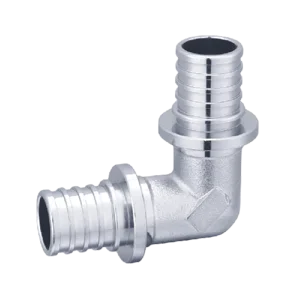 Brass Sliding Hose Barb Elbow