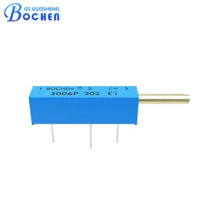 Multiturn Ectangular Cermet Trimpot 3006P 104 502 Potentiometer with 10mm Shaft
