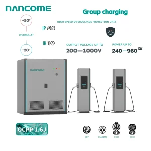 Nancome High Power Megawatt Charging Station System for Industrial Machinery