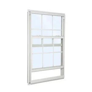 American NFRC Certification Modern Style Low E Glazed Single/double Hung Window White Vinyl windows