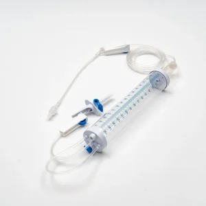 Set de infusión de bureta pediátrico