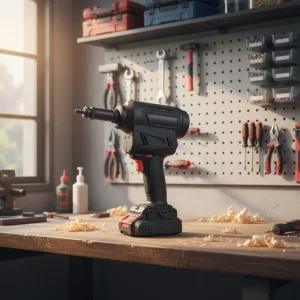 Electric Nut Rivet Gun Industrial Grade High Pull Force Handheld Heavy Duty M3-M10 Riveting Range Professional Fastening Tool