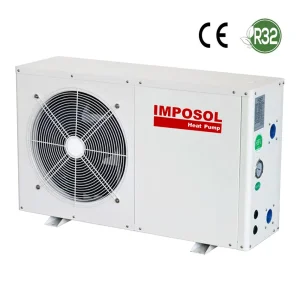 Imposol R410A/R134A Household Hotel Monoblock Air Source Air to Water Hot Water Heater Heat Pump for Swimming Pool