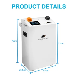 EU STOCK 51.2V 16KWh Vertical LiFePO4 Battery Pack