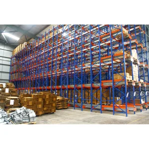 HEDA Shelf Heavy Duty Drive-In Pallet Rack System Warehouse with LIFO Storage High-Capacity Adjustable Drive-Thru Shelving