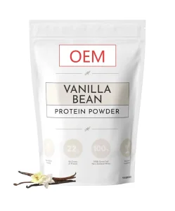 Vanilla-Flavored Soy Protein Powder Supplement