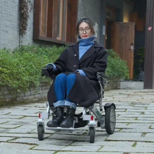 Lightweight Folding Power Wheelchair