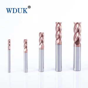 Premium Carbide Roughing End Mill Wear Resistant Flute