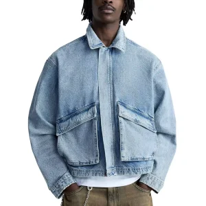 Mens Faded Denim