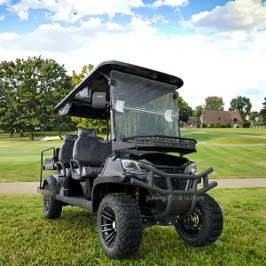 Factory Manufactured Electric Golf Carts CE Certified 60V-72V 3-4 Seats 4 New Hunting Carts Agricultural Farm Delivery Cargo