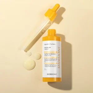 Private Label Kojic Acid Turmeric Skin Brighten Exfoliating Hydrating Lighten Dark Spots Face Turmeric Serum
