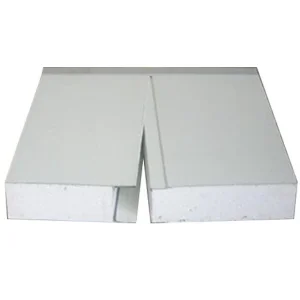Modern Fireproof Galvanized Steel EPS Sandwich Panel with Polyurethane Foam Core Light Weight Eco-Friendly Insulated Wall Panel
