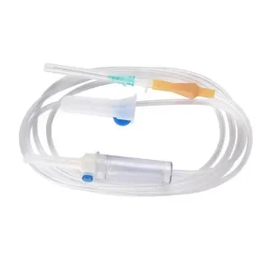 Conjunto de infusión de filtro de precisión IV con regulador de flujo de precisión