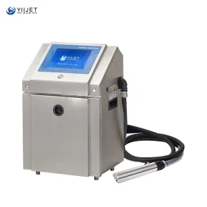 Industrial Production Line Inkjet Coder Small Character Cij Printer Leather Printer Semi-Automatic High-Speed Expiry Date Batch