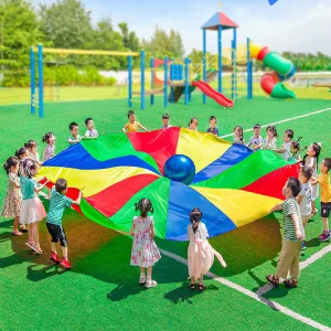 Rainbow Parachute Toy Tent