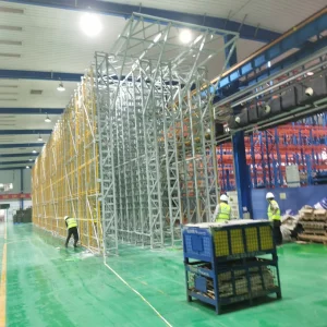 Energy Saving Stable Labor Saving Durable Asrs System for Logistics Center