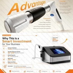 NewFace Manufacturer Wholesale Focused Shockwave Machine ESWT Therapy Treatment System Extracorporeal Shock Wave Therapy Device