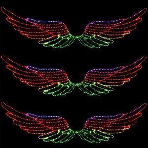 Christmas Decoration IP65 DMX512 LED Rope Stage Motif Landscape Outdoor Lighting