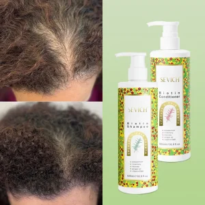 500ml Pdeep Hydration Sulfate Free Hair Growth Shampoo and Conditioner for Women