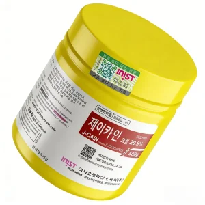 J-Cain Numbing Cream Dermakor 500g Tattoo Supply Anesthetic Ointment for Beauty and Skin Treatment