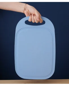 Multi Purpose Function Personalised Folding Unique Colour Thin PP Plastic Kitchen Chopping Board Cutting Board Set