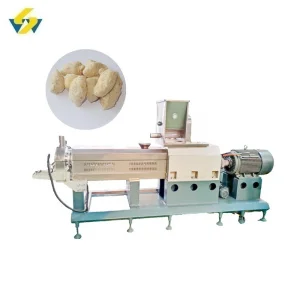 Tvp Chunks Make Machine Double-Screw Extruder and Dryer Machinery Industry Equipment