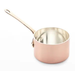 Polished Copper Saucepan