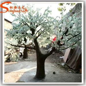 Hot Selling White Wedding Decorative Artificial Cherry Blossom