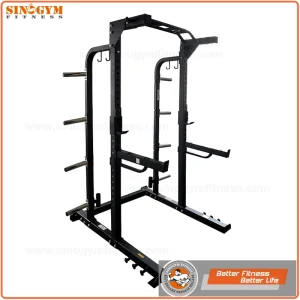 Multifunctional Power Cage Rack for Weightlifting and Strength Training