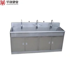 Customized Hospital Medical Surgical Scrub Sink with Foot Operated Hand Wash Sink