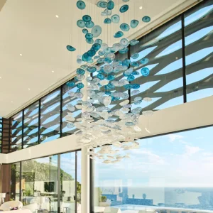 Glass Chandelier