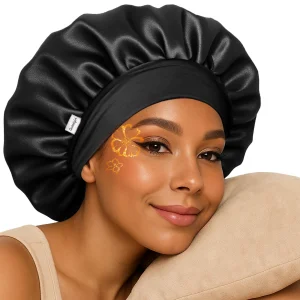 Fashion Wholesale Satin Silky Sleep Bonnet Custom Logo