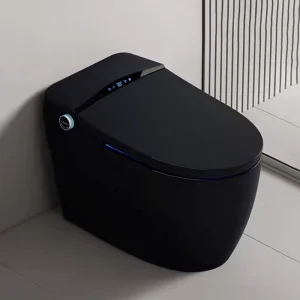 2024 Modern Colour Japanese Electric Wc Toilet Commode Automatic Flush Auto Open Intelligent Black Smart Toilet for Bathroom