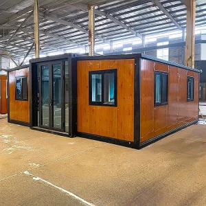 Cross-Border Double-Wing Foldable Expandable Detachable Foldable Mobile Container House Manufacturer Container Assembly Expandable
