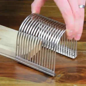 Slicer Wavy Kitchen Knife Stainless Steel Potato Slicing Rack Accessories Kw12_2