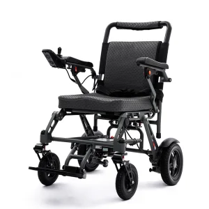 Portable Light Handicap Folding Electric Wheelchair with Toilet