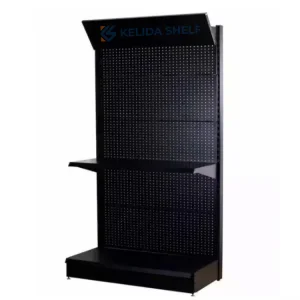 China Manufacturer Metal Pegboard Display Rack with Hooks Wholesale Retail Store Display Stand for Vietnam Thailand Philippines