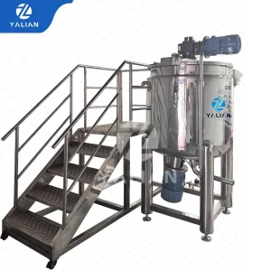 Dishwashing Liquid Detergent Mixing Tank 1000ltrs Stainless Steel Mixing Tank with Agitator