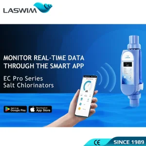 Ec PRO Series Smart Salt Chlorinator APP-Controlled Pool Chlorine Generator with Self-Cleaning &amp; IoT Features
