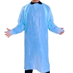 Operation Theatre Medical Level 2 Disposable Surgical Non Woven PP PE SMS Isolation CPE Gown