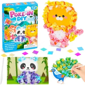 Animal Theme Poke-in Craft