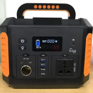 Solar lithium battery station