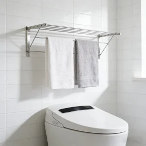 Stainless Steel Towel Shelf